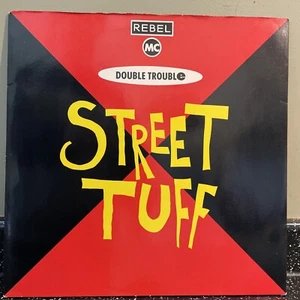 Double Trouble & Rebel MC - Street Tuff UK 12" 1989 EX Vinyl Desire Records - Picture 1 of 6