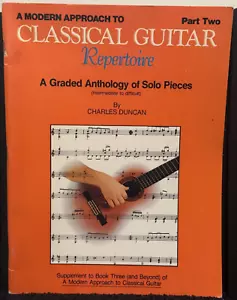 A Modern Approach To Classical Guitar, Part Two: Repertoire Pieces USED GOOD - Picture 1 of 5