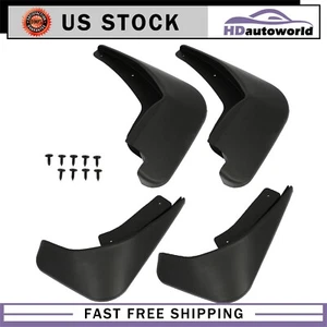Splash Guards Mudguards Fender Mud Flap Front Rear For 2011-2019 Ford Fiesta Kit - Picture 1 of 8