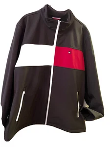 Tommy Hilfiger Hombre Resistente al Agua Rendimiento Chaqueta Bomber Talla XL - Imagen 1 de 4