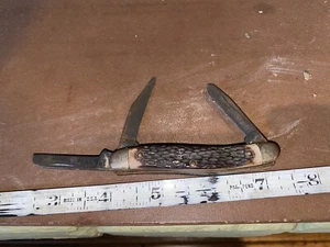KA-BAR USA Made 1081 3-1/4" 3 Blade Stockman Stock Knife - Picture 1 of 8