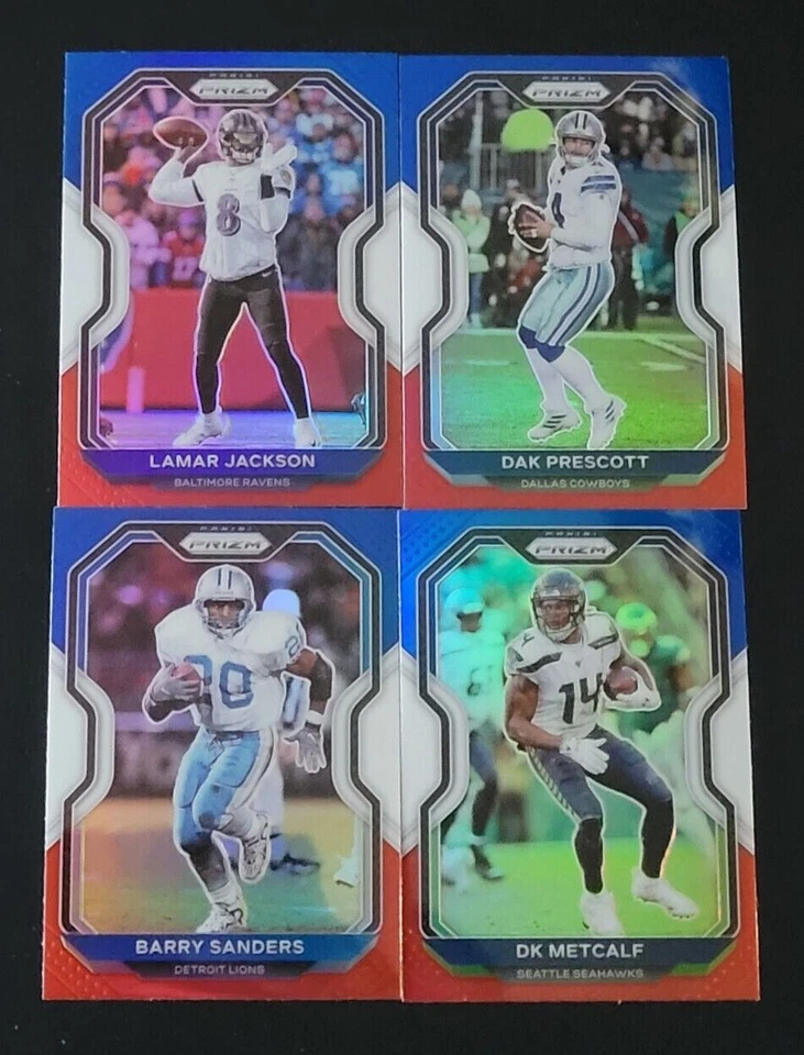2020 Prizm Football RED WHITE BLUE Veteran Prizms 1-300 You Pick - Image 1 of 1
