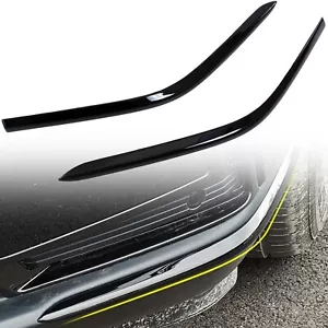 for Honda CR-V 2023-2025 Front Bumper Side Corner Stripe Trim 2pcs (Glossy Black - Bild 1 von 6