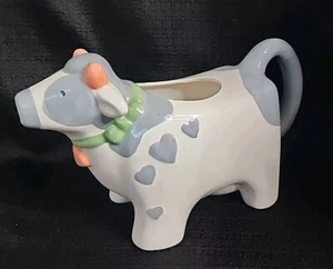 Large Cow Milk Pitcher Ceramic Farmcore Country *READ* - Picture 1 of 9