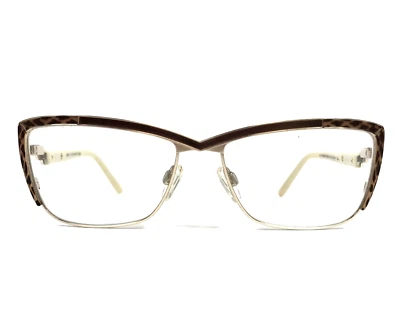 Monturas de gafas Cazal MOD.4217 COL.004 marrón estampado de guepardo marfil 54-15-135 Foto 1 de 4