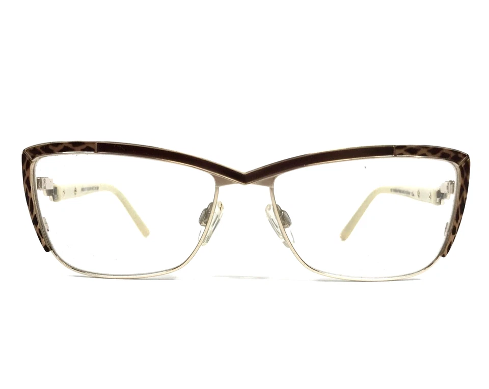 Monturas de gafas Cazal MOD.4217 COL.004 marrón estampado de guepardo marfil 54-15-135 Foto 1 de 4