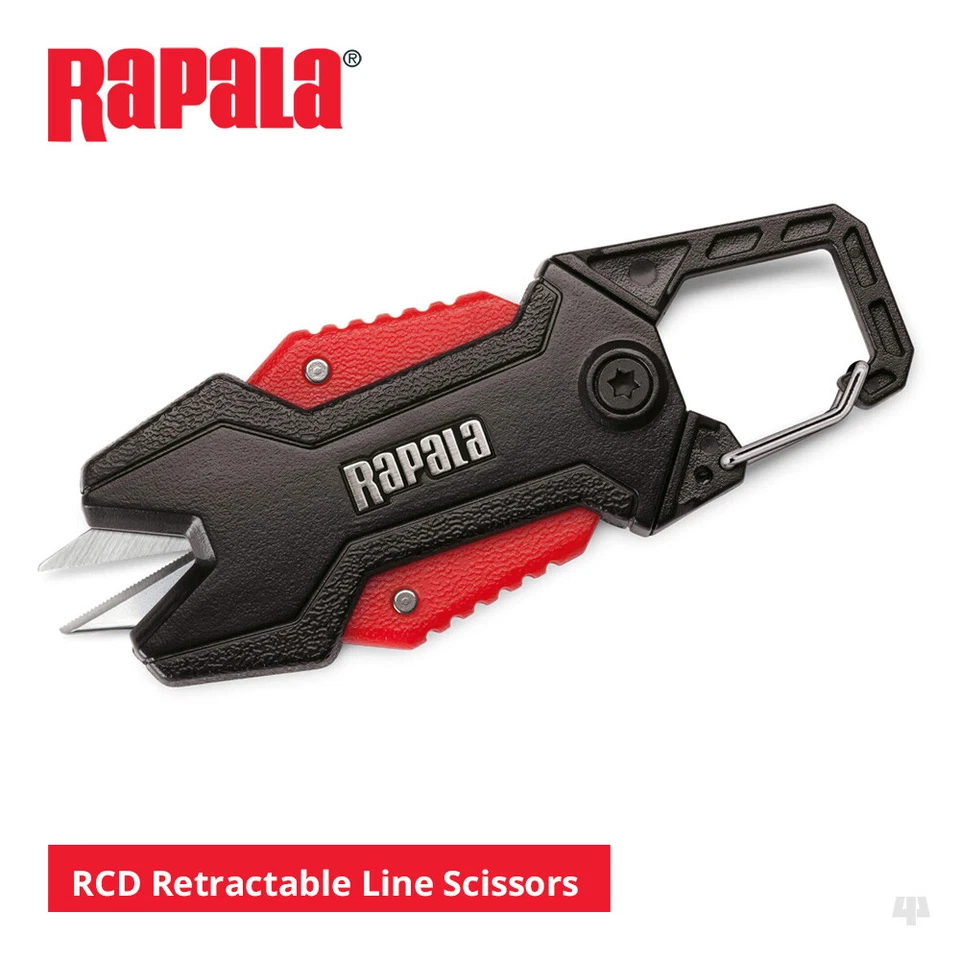 Tijeras de línea retráctiles Rapala RCD - trucha lucio perca señuelo de pesca salmón Foto 1 de 1