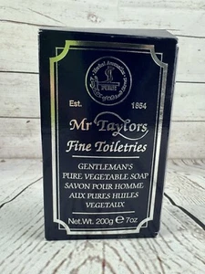 Taylor Of Old Bond Street Mr. Taylor dreifach gefräste Badseifenbar 200g - Bild 1 von 5