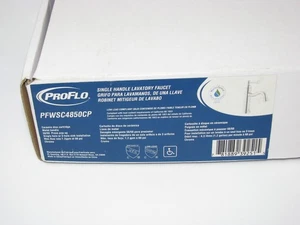 PROFLO PFWSC4850 Bartlett 1.2 GPM 1 Hole Bathroom Faucet - Chrome - Picture 1 of 4