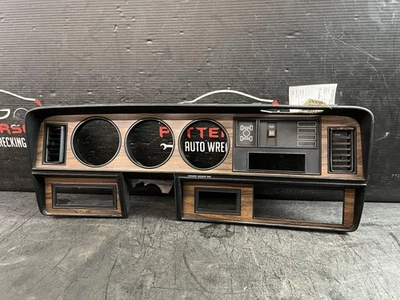 91-93 DODGE W150 DASH SPEEDOMETER INSTRUMENT GAUGE CLUSTER BEZEL TRIM - Image 1 of 4