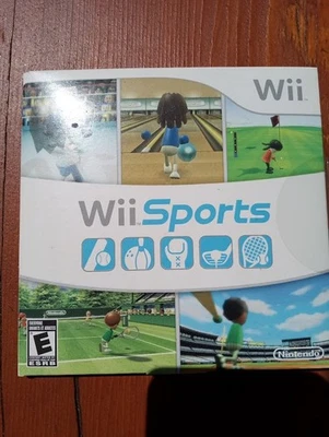 Wii Sports (Nintendo Wii, 2006) Boxing Bowling Tennis Golf Baseball - Image 1 of 4