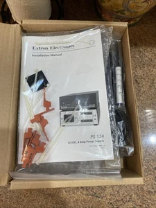New - In Box Extron PS 124 60-1022-01 12VDC 4A Power Supply - Picture 1 of 3