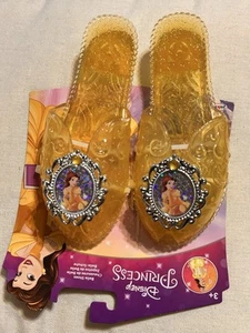 Disney Jakks Pacific BELLE ✨ Costume Girls Shoes Disney Princess - Picture 1 of 2