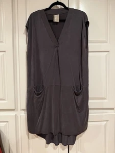 Vestido túnica Dolan Left Coast Collection para mujer talla grande marrón moca” - Imagen 1 de 6