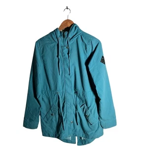 Chaqueta The North Face Mujer Talla M Azul Con Capucha Cremallera Completa Ligera Exterior  - Imagen 1 de 17