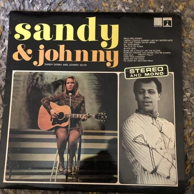 Andy Denny &Johnny Silvio Sandy And Johnny. Saga Folk Album 1967 - Image 1 of 4
