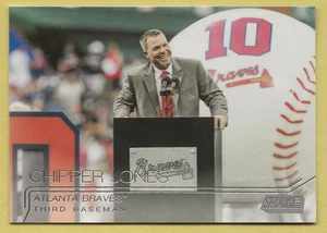 2015 Stadium Club Chipper Jones Atlanta Braves 53 - Picture 1 of 2