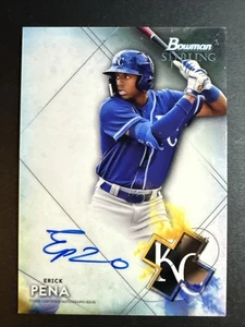 2021 Bowman Sterling Baseball Erick Pena Auto #BSPA-EP Royals - Picture 1 of 2