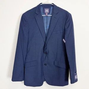 The Saville Row London Hoxton Sport Mantel Herren 40 L Blau Blazer Jacke Neu ohne Etikett NEU - Bild 1 von 9