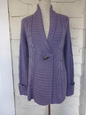 Кардиган Sonoma свитер размер большой лавандовый фиолетовый - Изображение 1 из 4