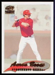 1999 Pacific Paramount Cooper #61 Aaron Boone Cincinnati Reds Baseball Card - Picture 1 of 2