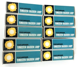 LOT OF 10~NEW/OLD STOCK~ GTE SYLVANIA TUNGSTEN HALOGEN LAMPS FAD 650W 120V #5619 - Picture 1 of 11