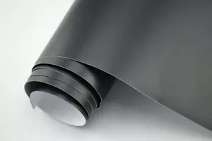 28€/m² Autofolie - schwarz matt - 25 x 152 cm selbstklebend Klebefolie Muster - Bild 1 von 1