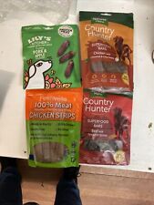 Bundle Of 10 Packs Of Natural Ingredient Dog Treats Mixed Flavours And Brand