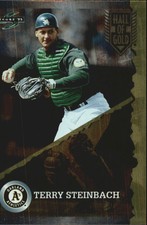 1995 (ATHLETICS) Score Hall of Gold #HG48 Terry Steinbach