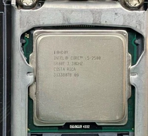 Intel I5-2500 3.3ghz Quad Core Socket 1155 CPU - SR00T - Picture 1 of 1