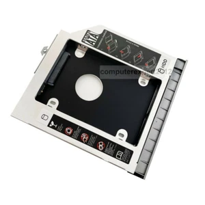 Avec lunette 2ème disque dur disque dur SSD Caddy pour HP EliteBook 8460P 8460W 8470P 8470W - Photo 1/10