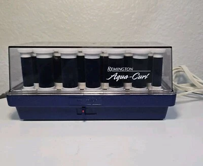 Rodillos calientes de terciopelo vintage Remington Aqua-Curl 20 usados en excelente estado Foto 1 de 3