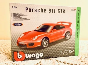 Diecast Porsche 911 GT2 Un-Opened Collectable Car Metal Kit Bburago Scale 1/32 - Picture 1 of 5