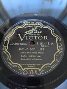 78 Finnish Victor 81448 Tatu Pekkarinen Jutikaisen Jussi / Uusi Hattu - Picture 1 of 4