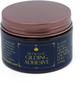Gilding Adhesive Professional Quality, Water Based Gold Leaf Sheets Size 120Ml - Picture 1 of 11