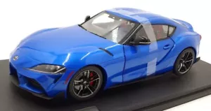 Solido Scala 1/18 Diecast S1809003 - Toyota GR Supra 2021 - Met Horizon Blu - Foto 1 di 5