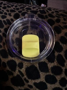 Magnetic Tumbler Lid - Fits Rambler, Ozark Trail, Old Style Rtic, Yellow - Picture 1 of 6