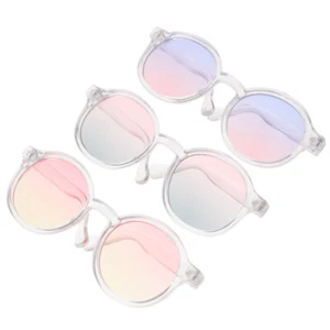 3pcs Doll Eyeglasses Doll Dress Up Glasses Doll Accessories Doll Sunglasses - Picture 1 of 12