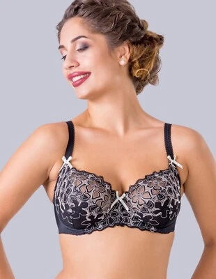 Sujetador de lujo Valea Bralette encaje copa suave sujetadores lencería balconete bralet sujetador