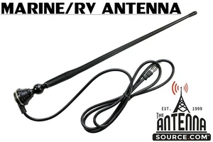 Kit de antena Marine BLACK Gom Ducky 15" para tu barco, yate, velero, casa rodante - Imagen 1 de 7