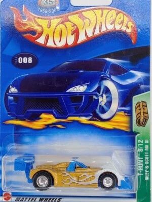 Hot Wheels Treasure Hunt #008 2003 Riley & Scott MK III Real Riders #8/12 1:64 Foto 1 de 3