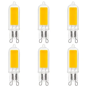 6-Pack Sunlite LED G9 Base Bulbs, 3W (40W Equal), 400 Lumen, 3000K Warm White - Picture 1 of 4