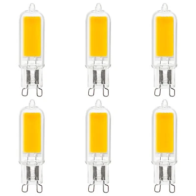6-Pack Sunlite LED G9 Base Bulbs, 3W (40W Equal), 400 Lumen, 3000K Warm White - Image 1 of 4