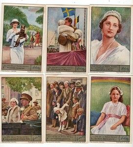  LIEBIG   S. 1346  , F .1337  '  QUEEN ASTRID   '   G/ COND.. FRENCH or DUTCH  