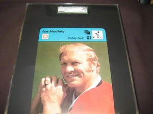 1977-78 SPORTSCASTER USA 05-20A BOBBY HULL SGC GRADED NM/MT 88 8 VERY HIGH GRADE - Picture 1 of 2