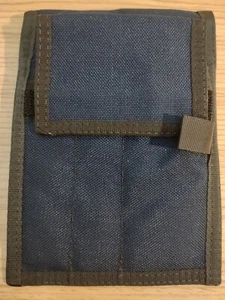 Vintage Navy Blue Cell Phone Belt Clip Loop Holster Pouch Wallet Pen Tool Canvas - Picture 1 of 9