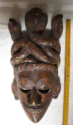 Old African Mask. Ancien Masque Africain Alte Afrikanisch Maske • 600€