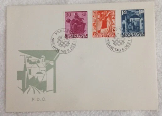 LIECHTENSTEIN - 1962 - FDC - VF - Image 1 of 1