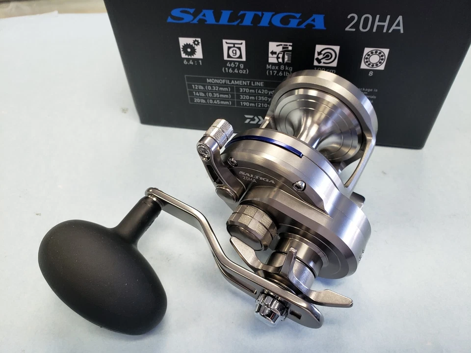 Daiwa Saltiga Star Drag Saltwater Conventional Reels - Image 1 of 1