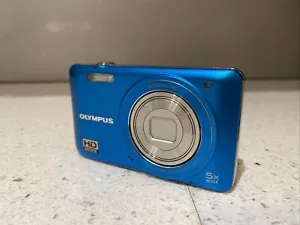 Olympus VG-140 Black Digital Camera 14MP CCD Sensor 5x Wide Optical Zoom - Picture 1 of 8